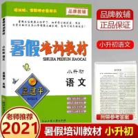 2021新版孟建平暑假培训教材小升初语文数学英语科学正版 小升初(语文)