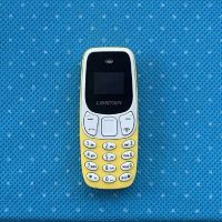 BM10超小巧袖珍迷你手机男女学生儿童低辐射双卡双待备用特价手机 黄色 官方标配[无内存卡]