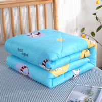 夏被子被芯加厚保暖冬被单人双人春秋被学生宿舍被褥子8 10斤被子 海星 蓝 150x200cm 单人夏被