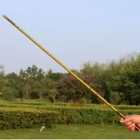 鱼竿手竿碳素长节超轻超细钓鱼竿套装鲫鱼竿37调软调台钓竿渔具 (单杆)2.7米+杆稍