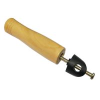 炒菜铁锅把手铁锅手柄炒锅把子实木头防烫可拆卸全新配件3孔通用 白木手柄3件套