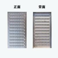 201不锈钢地沟盖板厨房排水沟304防滑雨水篦子格栅明沟下水道井盖 201材质1.5板材 580*100*25(长宽高)