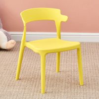 塑料椅成人加厚家用餐椅靠背椅子北欧创意餐桌椅餐厅休闲太师椅子 儿童样式 升级加厚款