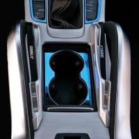 适用于吉利博越车载手机支架中央扶手箱储物盒改装收纳盒改装装饰 博越扶手箱改装[防滑带对装]