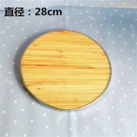 盖帘高粱杆水饺盖帘饺子帘家用饺子托盘放饺子的盖帘垫竹盖帘 机械包边盖帘28cm[买二赠一]