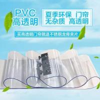 夏季空调软门帘透明pvc塑料门帘隔热保温隔断挡风家用皮门帘子 超透明1.2毫米厚 1.8米高一条