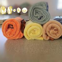 四季通用单人法兰绒毯子夏天办公室午睡小被子汽车空调毯厚款便携 无图案款80厘米x1米 80厘米 x1米