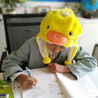 [护耳帽冬季保暖]鹿晗同款帽子哈士奇卡通可爱毛绒帽子头套鲨鱼 小黄鸭[收藏商品 今天特价] 护耳帽均码冬季