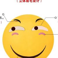 滑稽抱枕动漫周边坏笑表情恶搞毛绒玩具背包挂件二次元靠垫 滑稽抱枕 40cm