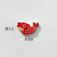 (多个装)新款创意磁贴手绘磁性系列磁贴旅游纪念冰箱贴猫冰箱贴 鲤鱼