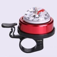 通用自行车铃铛山地车车铃儿童车喇叭单车改装配件死飞公路骑行装 指南针铃铛-红色