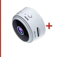 小小摄像头无线监控器高清夜视远程连手机wifi智能摄像机手机探头 超清隐蔽[手机远程+电池磁铁]白色 版线[仅监控线 无