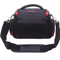 佳能尼康相机包专业单反单肩200d77d750d80d男女便携微单摄影包 升级小号(佳能无礼品)