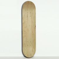 双翘滑板板面 长板滑板板面枫木板内凹滑板板材 高弹性滑板板面 双翘滑板板面(80x20厘米) 光板子无砂纸(适合自己买砂