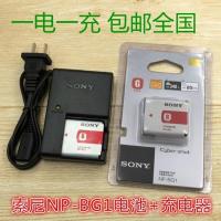 索尼DSC-H10 H70 HX7 HX9 HX30 HX5C W150相机NP-BG1电池+充电器 单买一条座充电源线