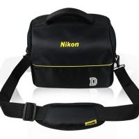 尼康单反相机包D7500 D3400 D5500 D5600 D850 D800D90单肩摄影包 相机包+背带