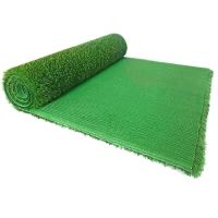 仿真草坪垫地毯人造绿色塑料户外足球场人工假草皮工程围挡批发 新升级2cm春草背胶[一小块样品]