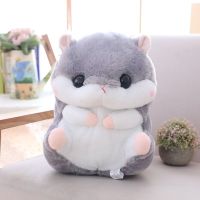 可爱仓鼠暖手抱枕公仔娃娃玩偶布娃娃插手捂毯子毛绒玩具生日礼物【9月17日发完】 灰色（不可插手） 单独抱枕（30*450