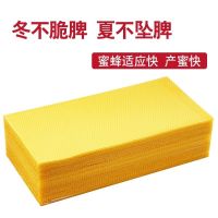 蜜蜂巢础中蜂巢础蜂蜡蜂巢蜜蜂箱全套养蜂工具非八千巢脾30片 中蜂【无赠品优质10张】