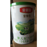 伊利金领冠塞纳牧婴儿配方奶粉（0-6月龄，1段）405克