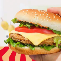 即食汉堡75g*5袋装懒人速食早餐夹心面包加班夜宵代餐充饥零食