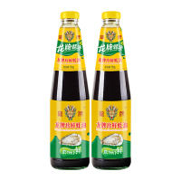 龙旗舰店龙牌珍鲜蚝油700g*2瓶家用提鲜耗油炒菜点蘸拌馅焖肉饺子