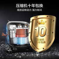 [囤货储鲜]美的(Midea)142升 家用母婴冰柜冷藏冷冻转换 小型迷你冷柜 节能低音BD/BC-142KMT(E)