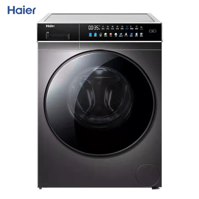 [当天发货]EG100HBDC189SU1 海尔(haier)洗衣机10公斤直驱滚筒洗烘干一体微蒸空气洗 摇篮柔洗