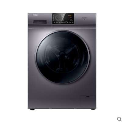 [就近仓发]海尔滚筒洗衣机全自动带烘干洗烘一体机10KG变频大容量家用EG100HMAX2S