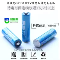易极充G2100镍氢电池2100毫安充电话筒电池KTV专用供应电池配件商