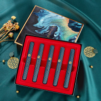 抖音中国风口红套装高颜值礼盒不易色口红笔唇膏彩妆套装