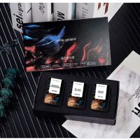 三合一固体套装男士女士固态香水冥府之路银色山泉香体膏批发