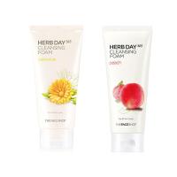 韩国草本泡沫洗面奶学生男女士芦荟控油补水保湿祛痘170g