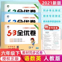 六年级下册 数学人教版 53全优卷一二三四五六年级上下册 测试卷期末冲刺100分五三天天练