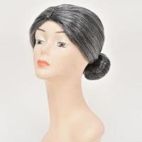 假发 均码 老人面具乳胶头套孟婆老爷爷老巫婆老奶奶恐怖面具鬼脸万圣节道具