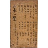 三车一览 古籍.三车一览.全十卷宋代方谦之珍本