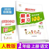 一年级上册 期末试卷语文人教 阳光同学期末复习冲刺100分一二三四五六年级上册下册总复习资料