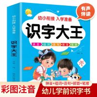 识字大王【彩图注音 有声伴读】 儿童学前看图识字书籍3-8岁幼儿园宝宝幼小衔接识字大王有声伴读