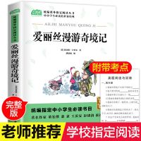 收藏优先发货 爱丽丝漫游奇遇记[青少版] 爱丽丝漫游奇遇记梦游仙境 原著六年级奇境正版爱丽斯没有仙境中