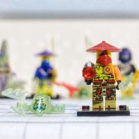 罗尼+夜光幽灵（袋装） 兼容乐高幻影忍者大电影克普特将军积木人仔加满都劳埃德拼装玩具