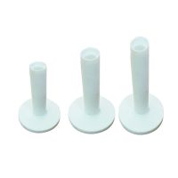 白色5个 58mm 高尔夫球tee球钉牛筋球托耐打橡胶软梯golf练习场用品打击垫配件