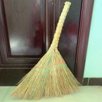 1把加大加厚精品金丝苗 扫把簸箕耐用扫帚高粱苗材质卧室车库大院子厂房学校环卫马路可用