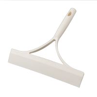 白色刮水器1个 康多多硅胶刮水器玻璃窗卫生间浴室镜子浴缸瓷砖地板刮刮头发神器