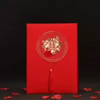 国色天香(200人)有格送三 婚礼签到本结婚签名册礼金嘉宾签到簿创意礼金本满月记账本礼账本
