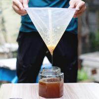 1个滤网 小型压蜜器 摇蜂蜜机不锈钢摇蜜机 取蜜机蜂蜜工具中蜂蜂蜜过滤网