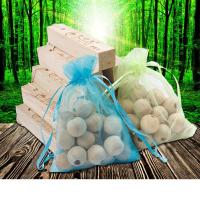 20条+40球 40木球+20木条天然樟木条樟木球衣柜防霉防蛀片驱虫樟脑丸防虫