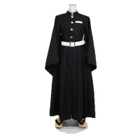 S 男士全套 鬼灭之刃cos 鬼杀队队服 时透无一郎cosplay服