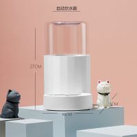 纯净白·饮水机 猫咪自动饮水机狗狗喂食器投食机喂食机储粮桶猫咪喝水神器用品