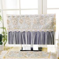 花影扶疏 键盘巾 电脑防尘罩电脑套液晶显示器防尘罩一体机台式电脑保护套盖布三件