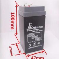 普通电池 电子称电池4V4AH电子秤电池4V可代替4V5AH台秤计价秤4V4.5AH电瓶